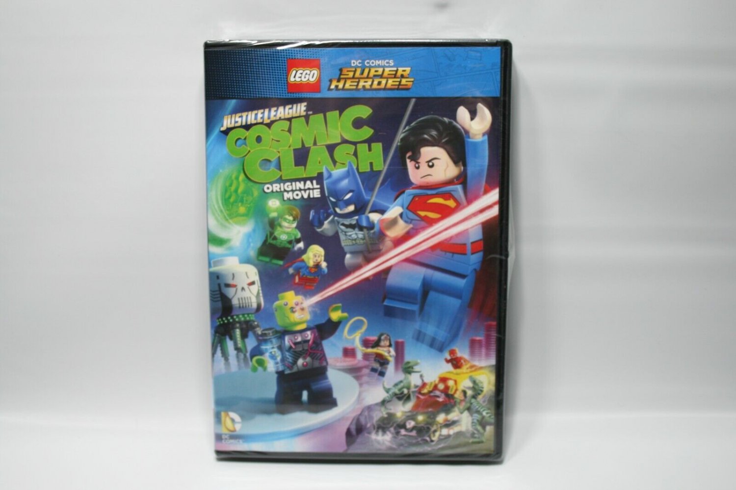 LEGO DC Comics Super Heroes Justice League Cosmic Clash DVD 2016 Movie