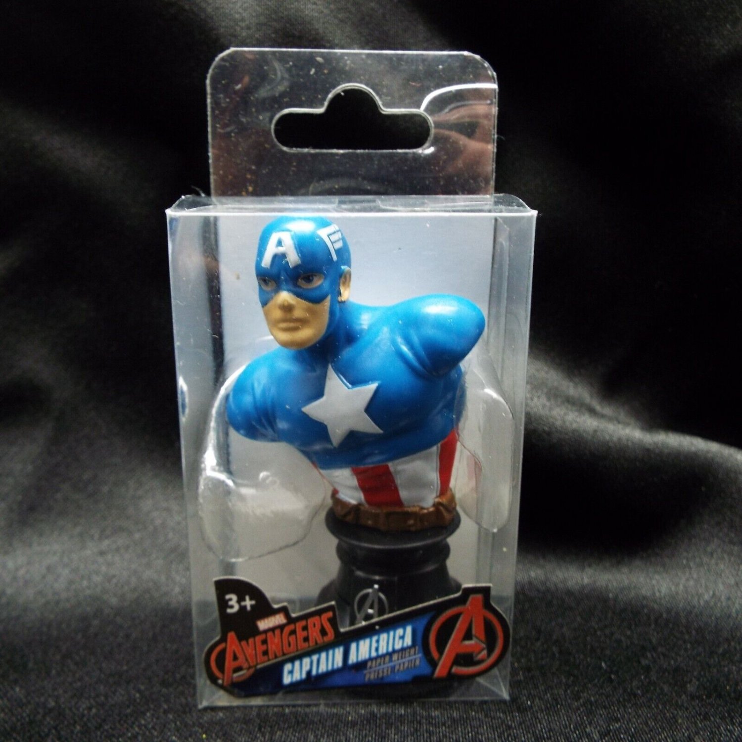 Marvel Captain America 3" Mini Bust Paperweight Avengers Superhero