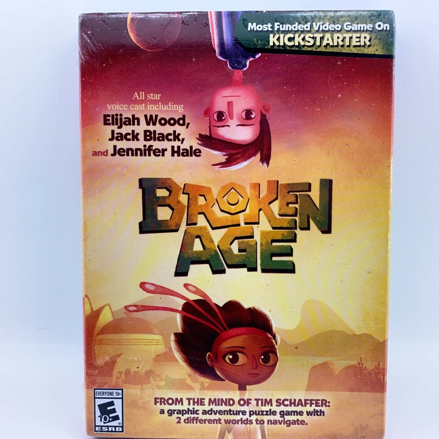 Broken Age PC Game Windows MAC Linux Steam Elijah Wood Jack Black