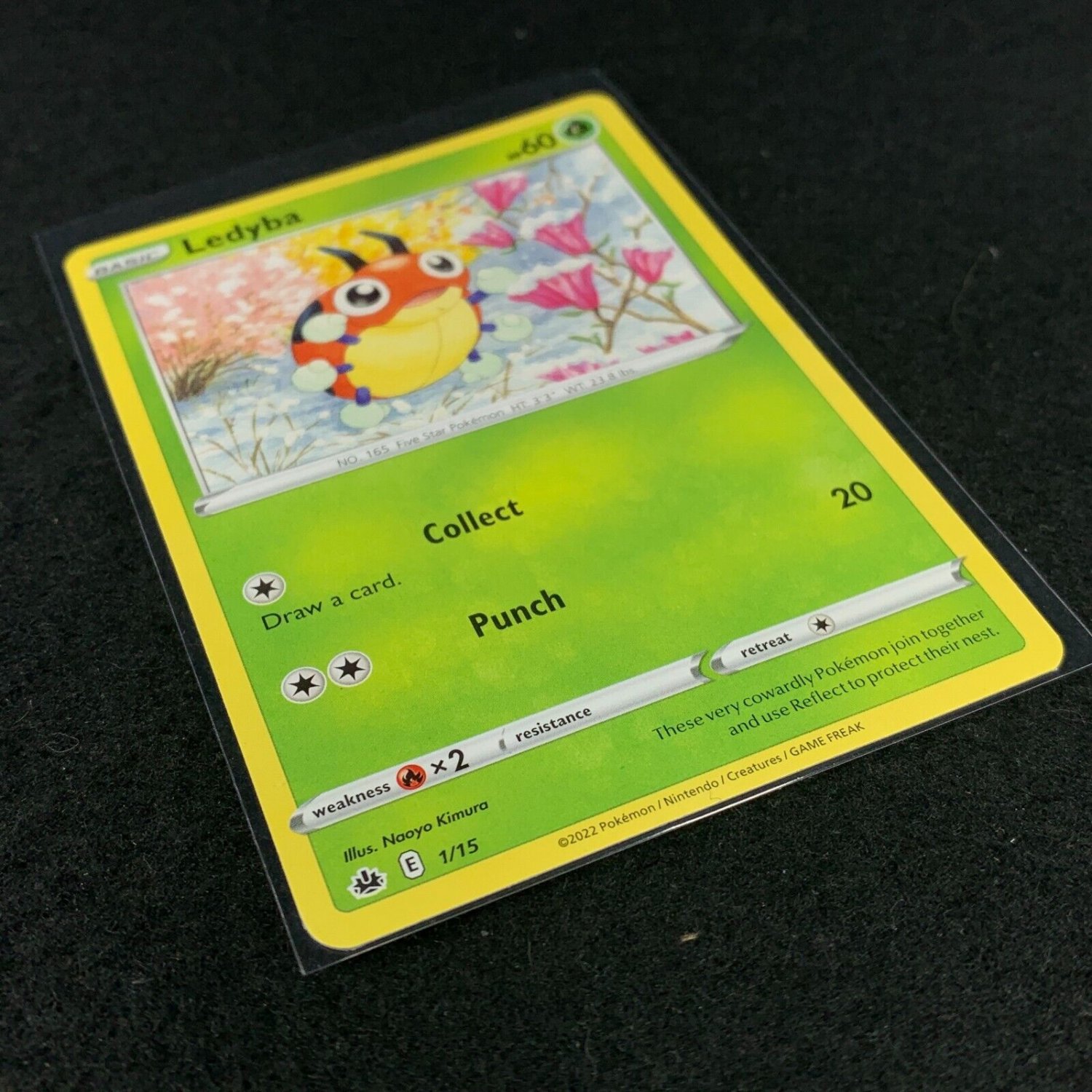 McDonalds Pokemon 2022 Ledyba 1/15 Pack Fresh Card