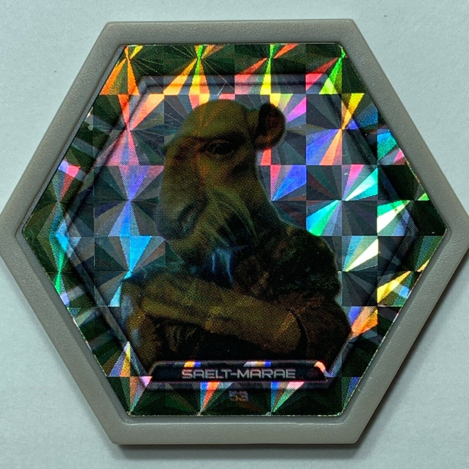 Topps Star Wars Galactic Connexions Disc Saelt-Marae #53 Gray Foil Series 3