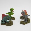 Jurassic World Velociraptor Blue Dimetrodon Triceratops T Rex Toys Cake Topper