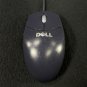 Dell Wired PS/2 Mouse MO71KC Black Cleaned Tested Working