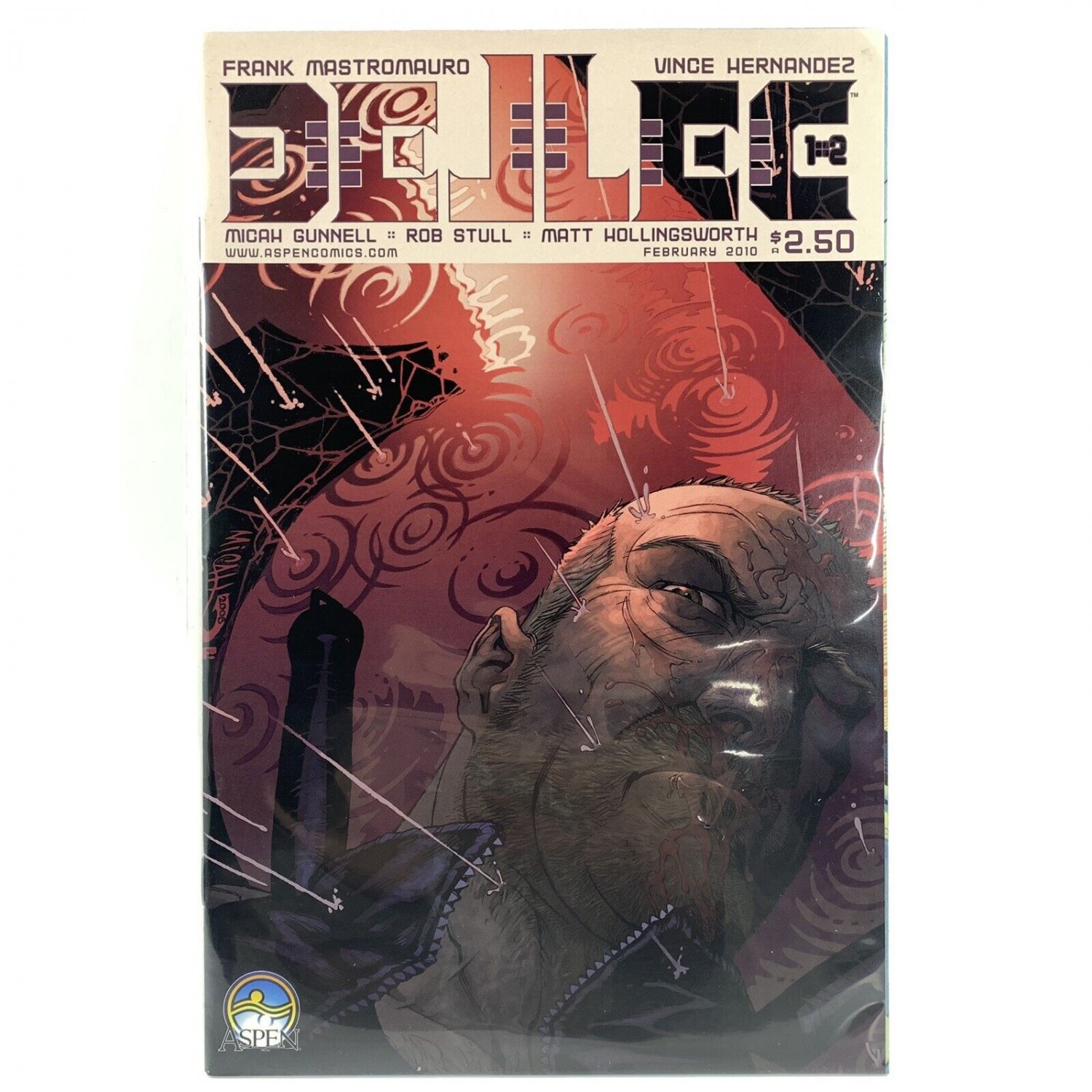 Dellec Comic Issue 2 Cover A Variant Aspen Comics Book Adult Themed  2010 VF