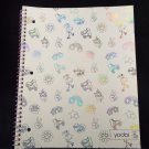 Yoobi Retro Girl Holo Foil Design Notebook 100 Page College Ruled 1 Subject