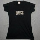 Elivs Is Tshirt Junior XL Graceland Black Short Sleeve Presley