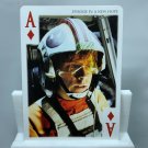 2010 Star Wars Playing Card Ace of Diamonds Pilot Luke Skywalker A New Hope