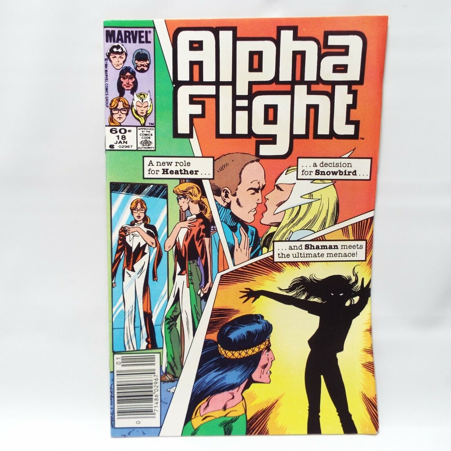 Marvel Comics Alpha Flight Issue 18 John Byrne 1985 Vintage Comic Book