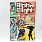Marvel Comics Alpha Flight Issue 18 John Byrne 1985 Vintage Comic Book