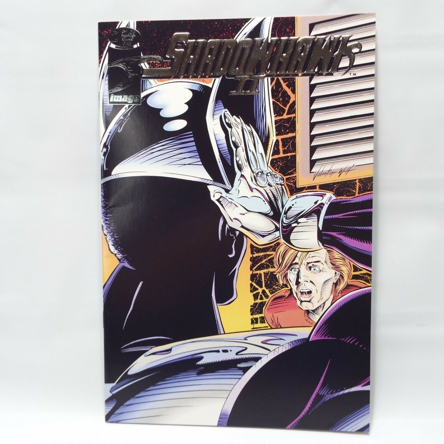 Image Comics Shadowhawk II Issue 2 Embossed Cover Jim Valentino 1993