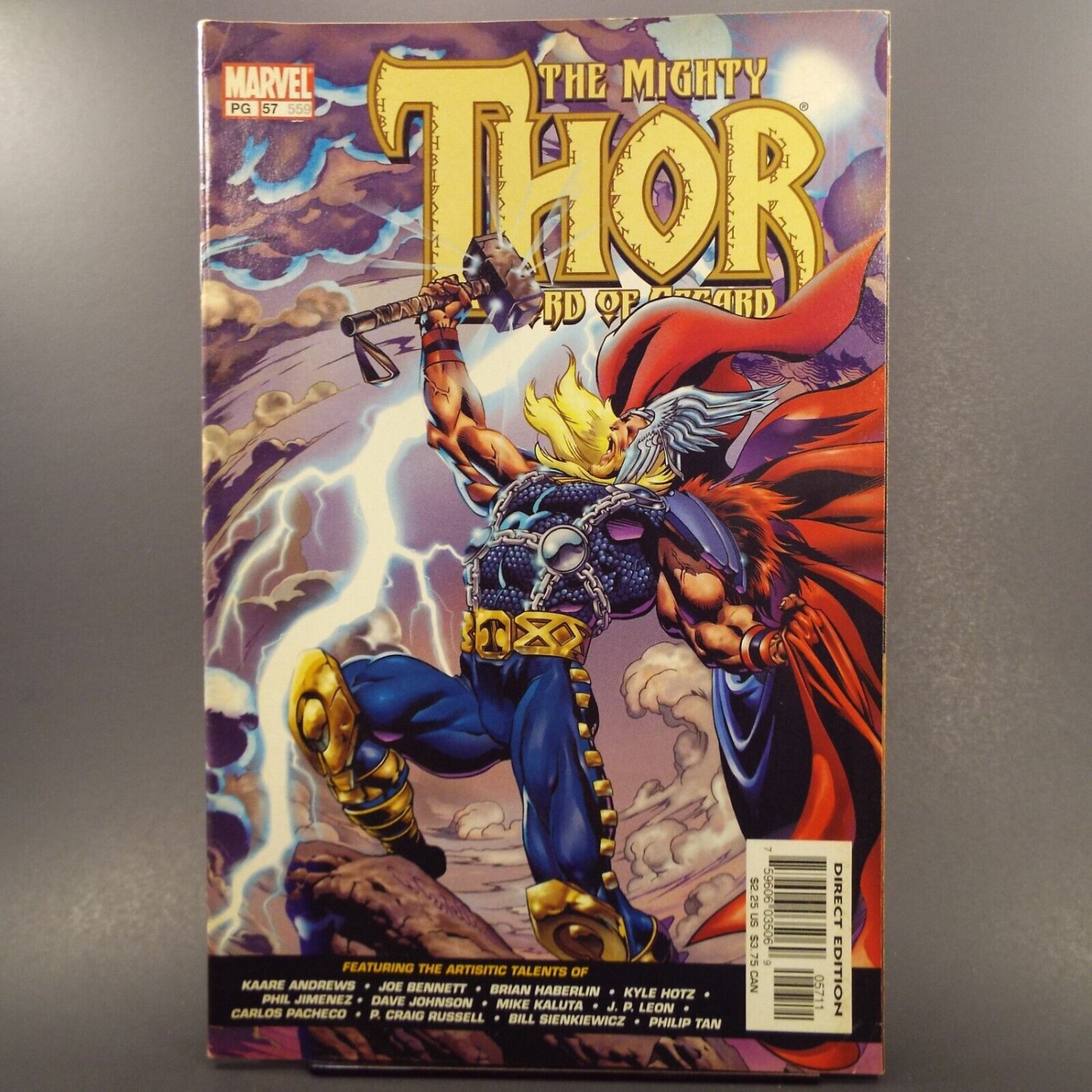 The Mighty Thor 57 Marvel Comics January 2003 Lord of Asgard