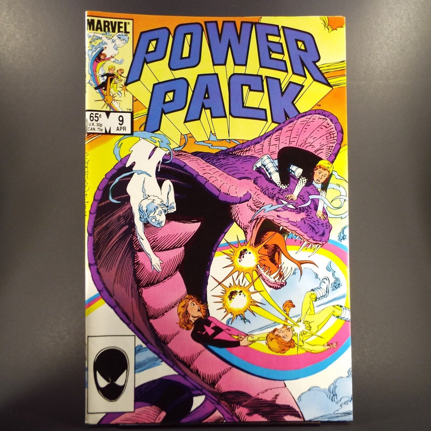 Power Pack 9 Marvel Comics April 1985