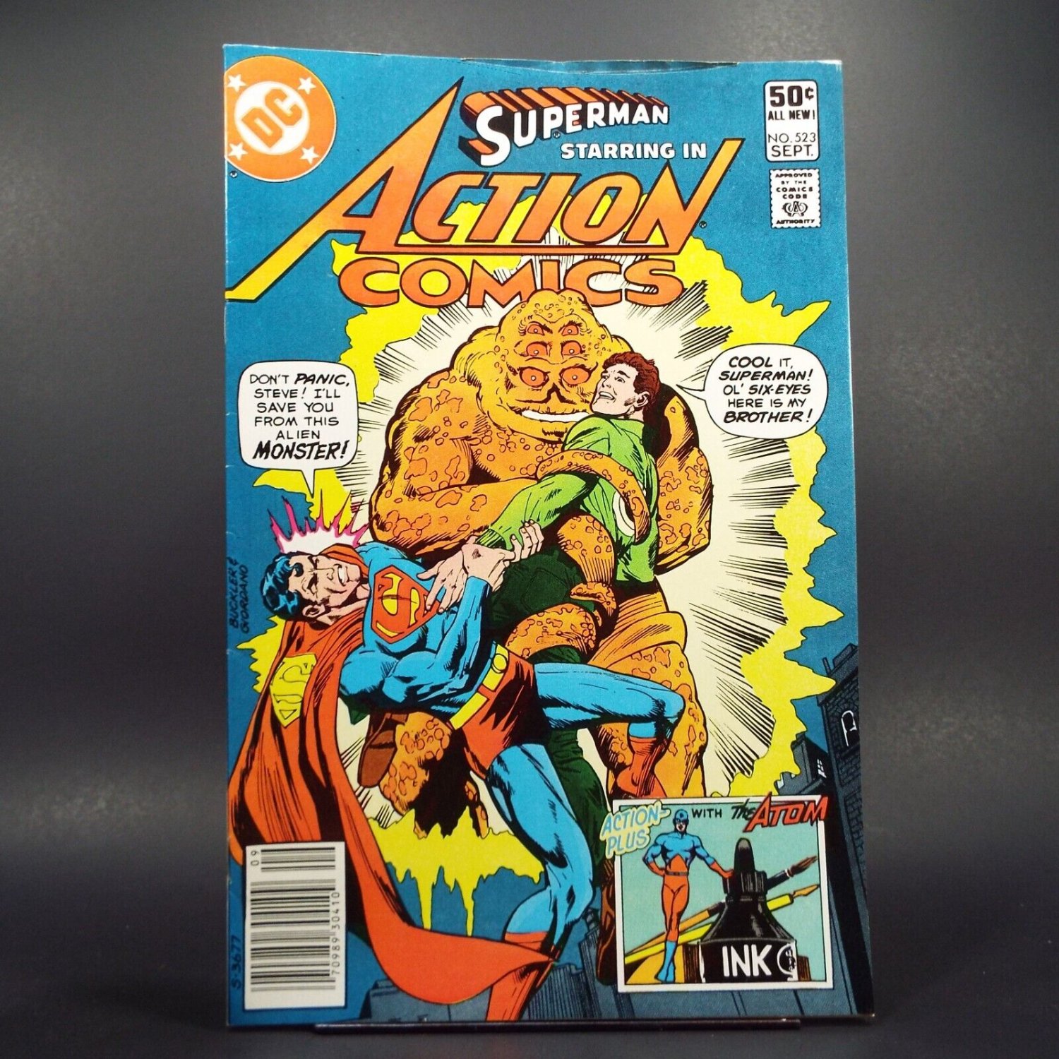 Action Comics 523 DC Comics September 1981 Superman Atom