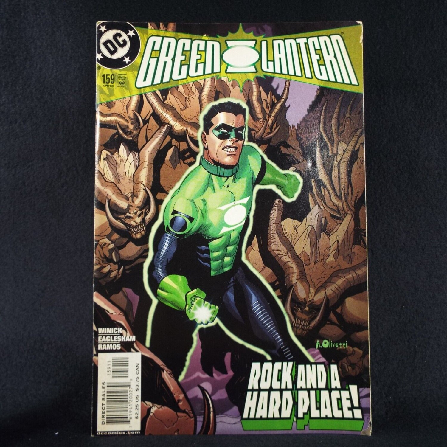 Green Lantern 159 DC Comics April 2003 Rock and a Hard Place