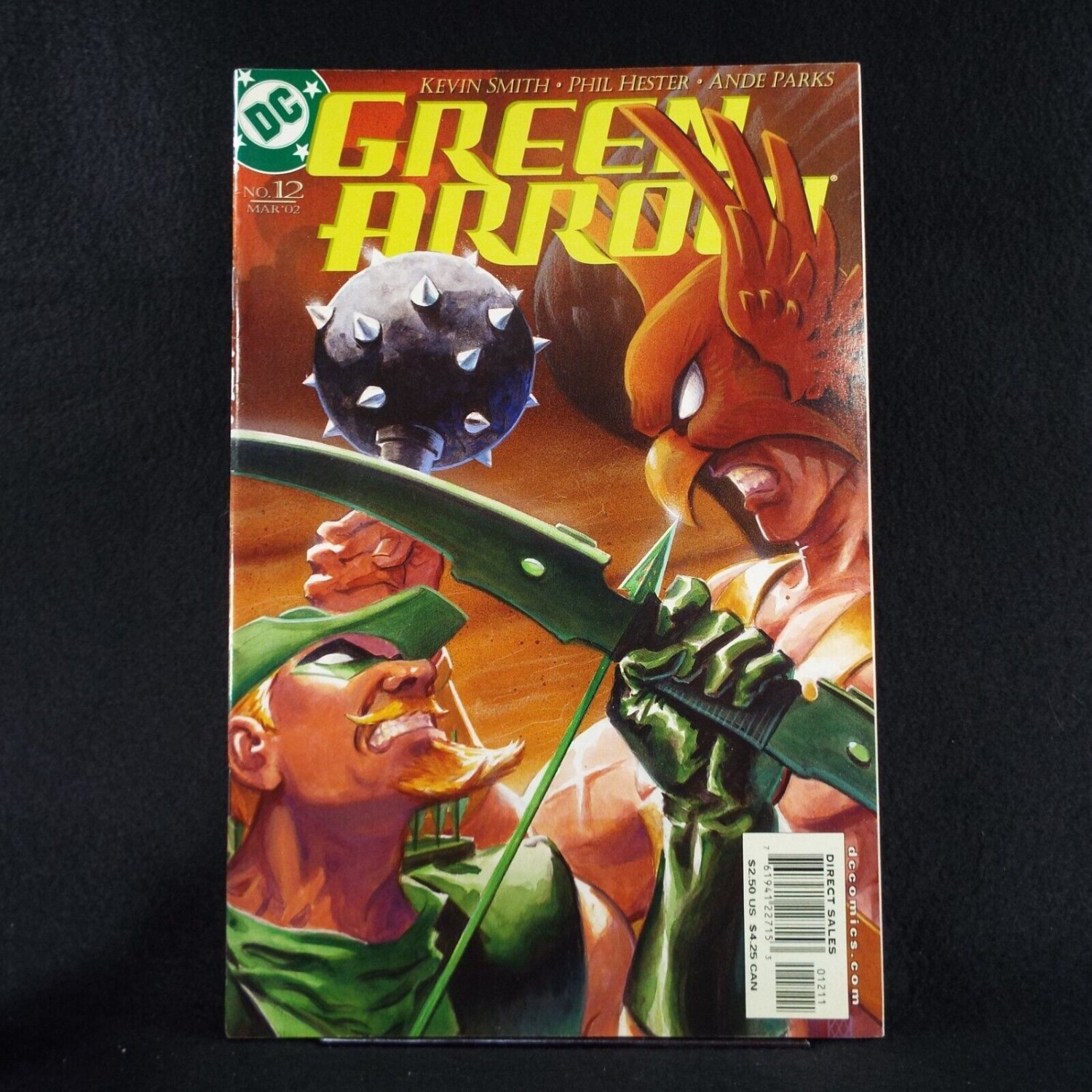 Green Arrow 12 DC Comics March 2002 Hawkman