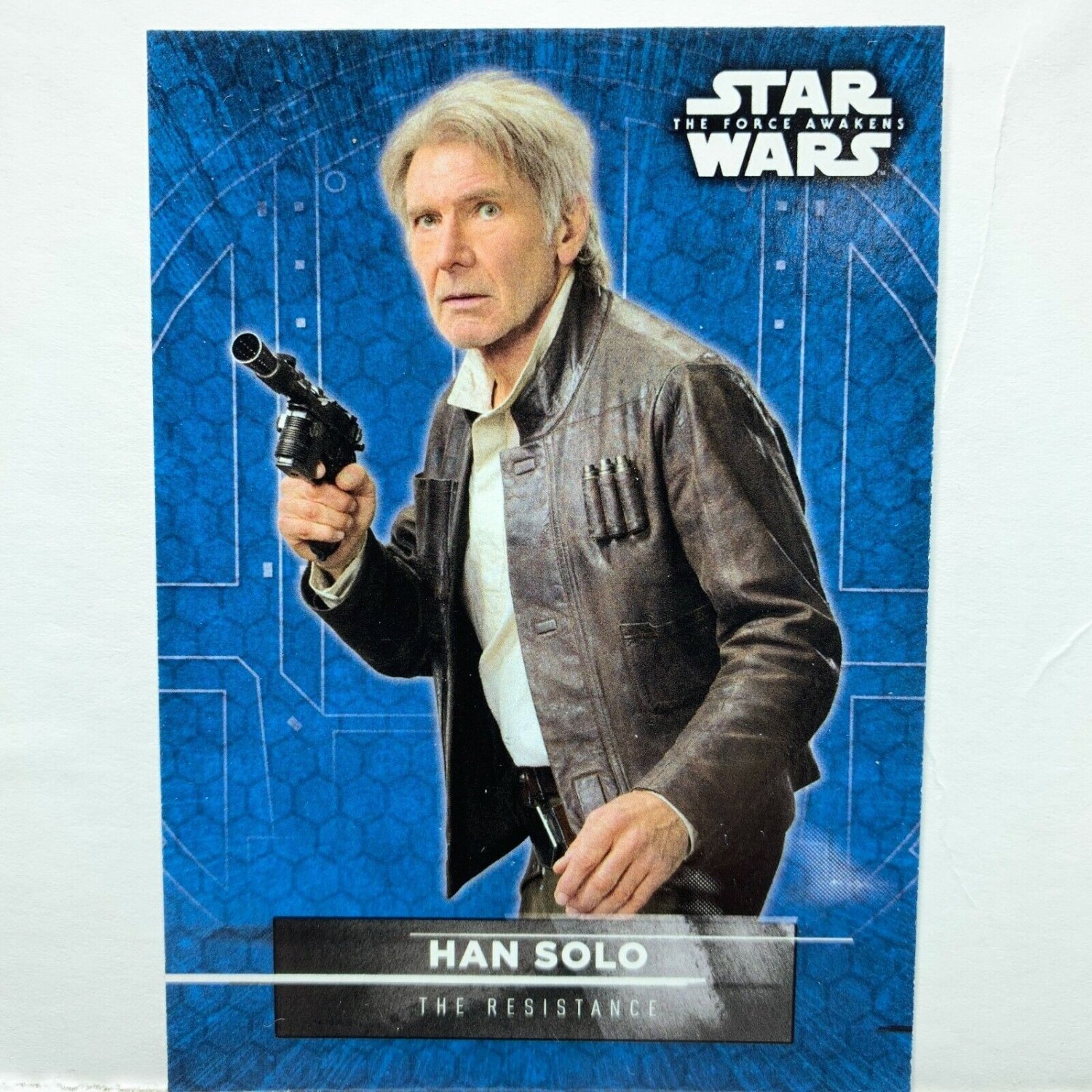 2016 Star Wars Force Awakens Series Two Han Solo Character Sticker Card #5