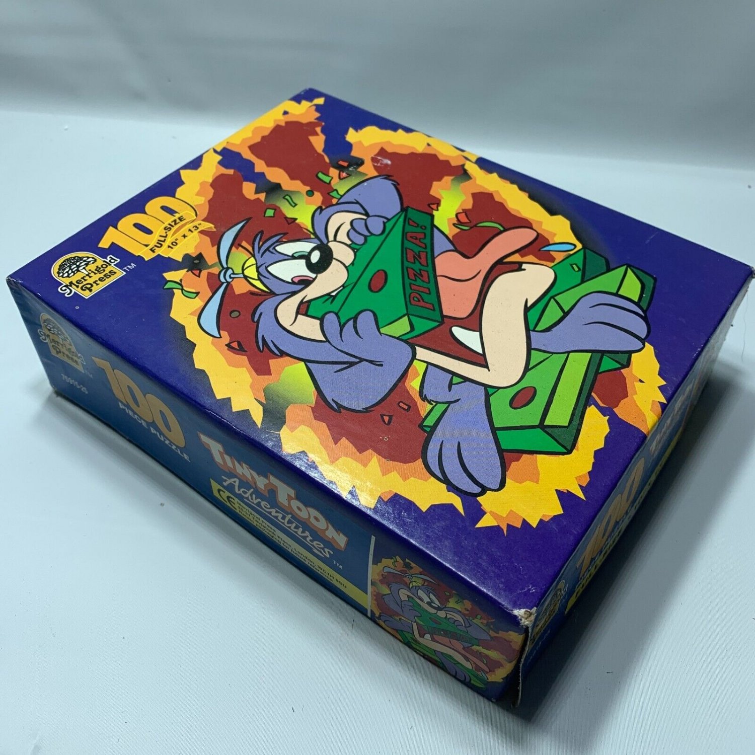 1996 Tiny Toon Adventures Dizzy Devil 100 PC Jigsaw Puzzle Complete