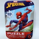 Marvel Animated Spiderman 50 pc Jigsaw Puzzle 5"x7" Collectible Tin