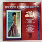 Greatest American Waltzes Sung by Connie Francis Vinyl Record MGM