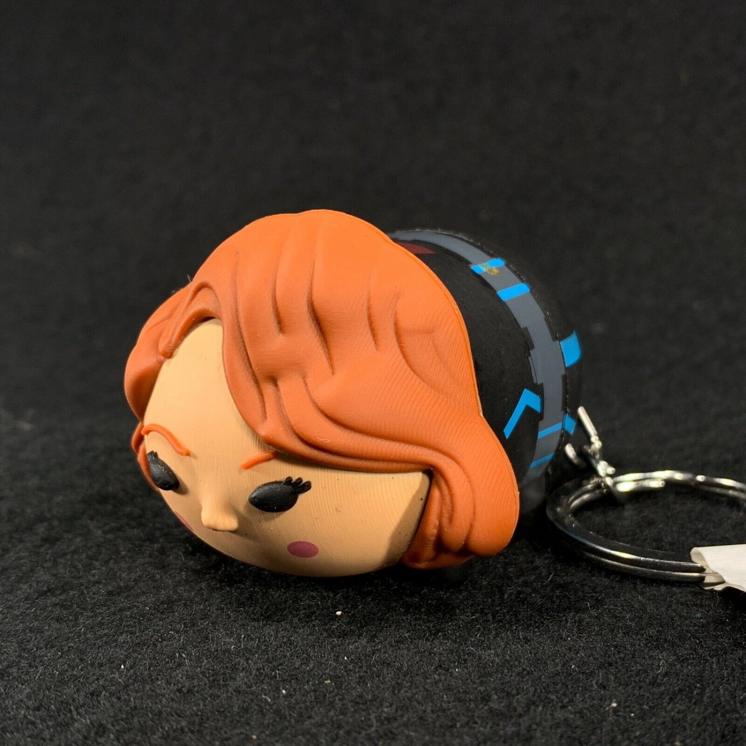 Disney Marvel Black Widow Tsum Tsum Keychain 3D Figural Avengers