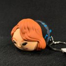 Disney Marvel Black Widow Tsum Tsum Keychain 3D Figural Avengers