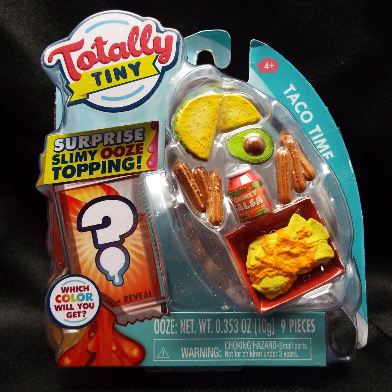 Totally Tiny Taco Time Nachos Avocado Salsa Churros Slimy Ooze Topping
