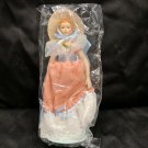 1988 Avon Fashion of American Times Southern Belle 8" Porcelain Doll New Sealed