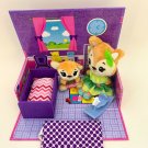Tiny Tukkins Cuddle n' Play Set Amara and Baby Foxkins with Accessories