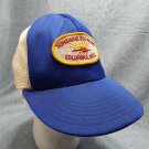 Sunshine Egg Farms Columbia Mississippi Farmer Hat Mesh Snapback Patch Blue