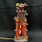 Keep Out Castle Halloween Town Village Haunted Vampire Home  Decoration Lighted