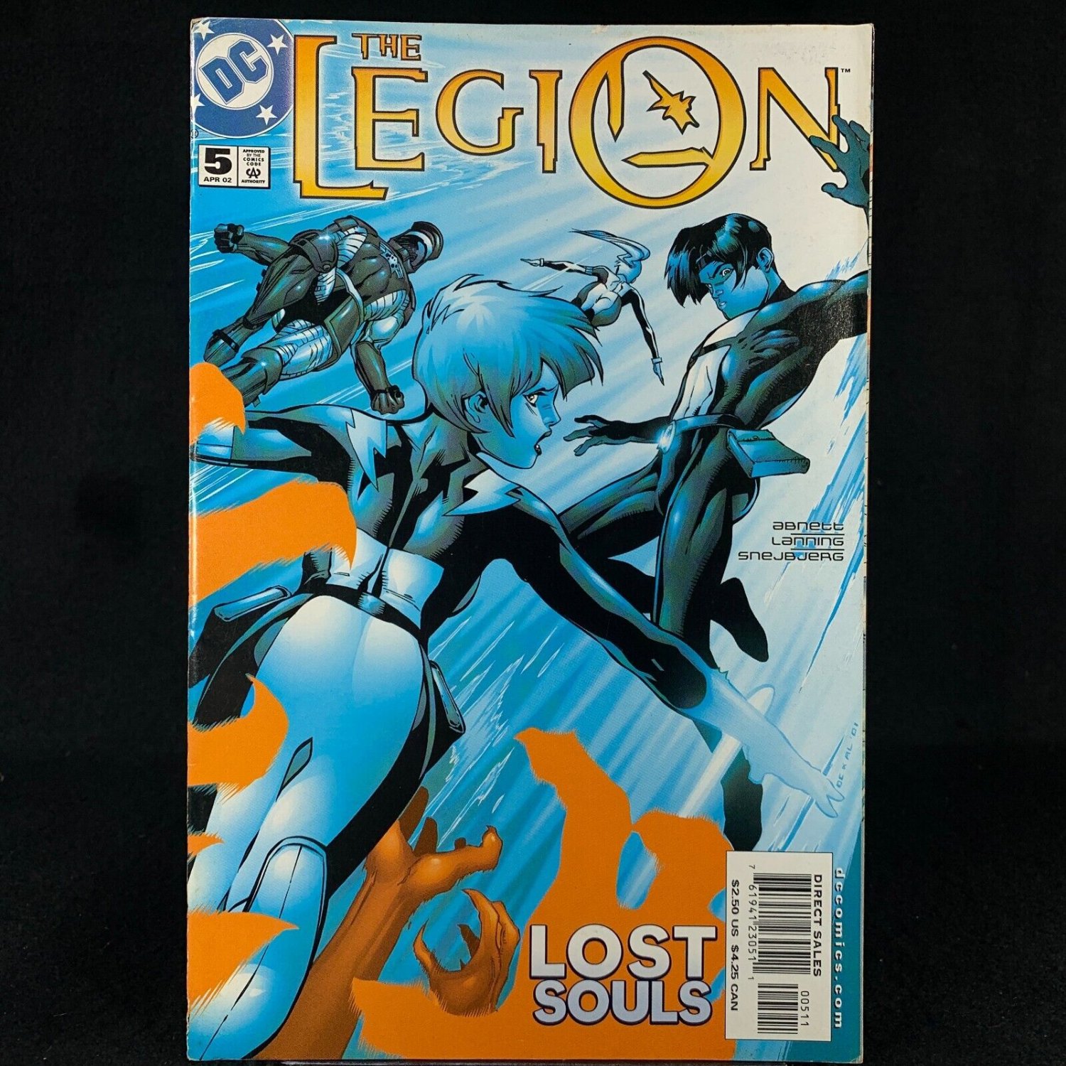 The Legion 5 DC Comics April 2002 Lost Souls