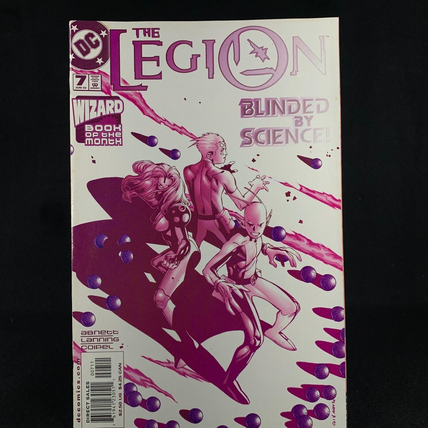 The Legion 7 DC Comics June 2002 Blinded by Science
