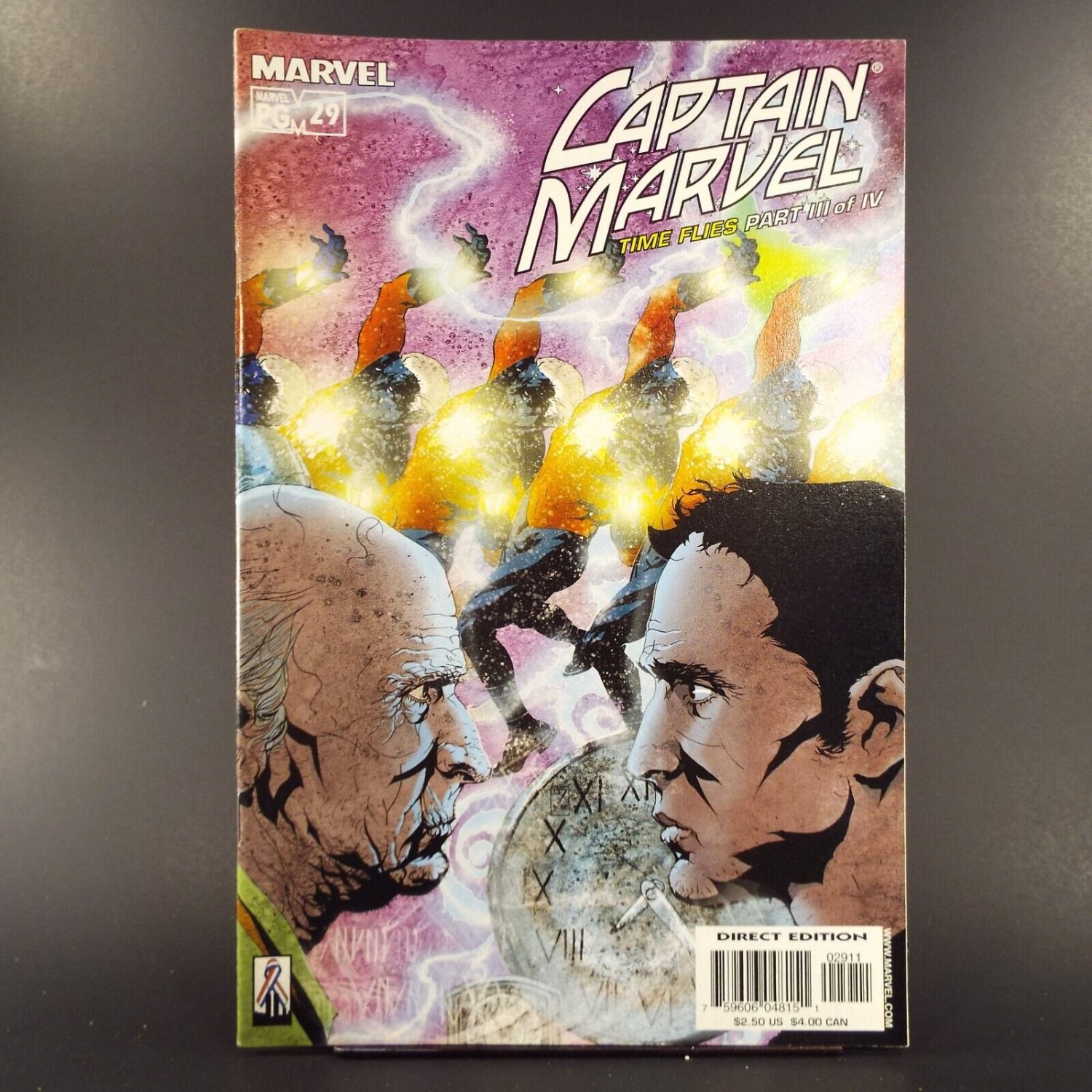 Captain Marvel 29 April 2002 Marvel Comics Time Flies Part 3 of 4