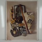 Vintage 1993 MLB No 8 The Georgia Peach Ty Cobb Poster Detroit Tigers