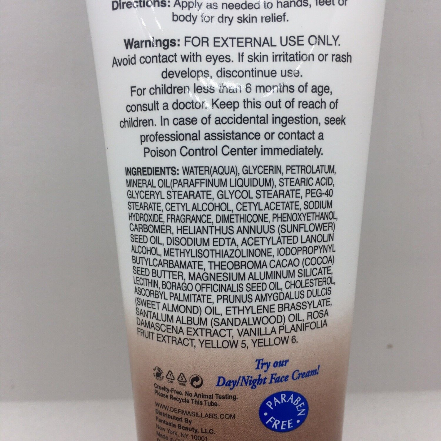 Dermasil Labs Cocoa Butter Moisturizing Body Lotion 8 fl oz New