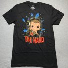 Funko Pop Tees Die Hard John McClane 80's Action Hero S T-Shirt Black