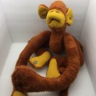 Vintage 1973 Possum Trot Monkey Long Tail Snap Cute Odd Plush Toy Stuffie