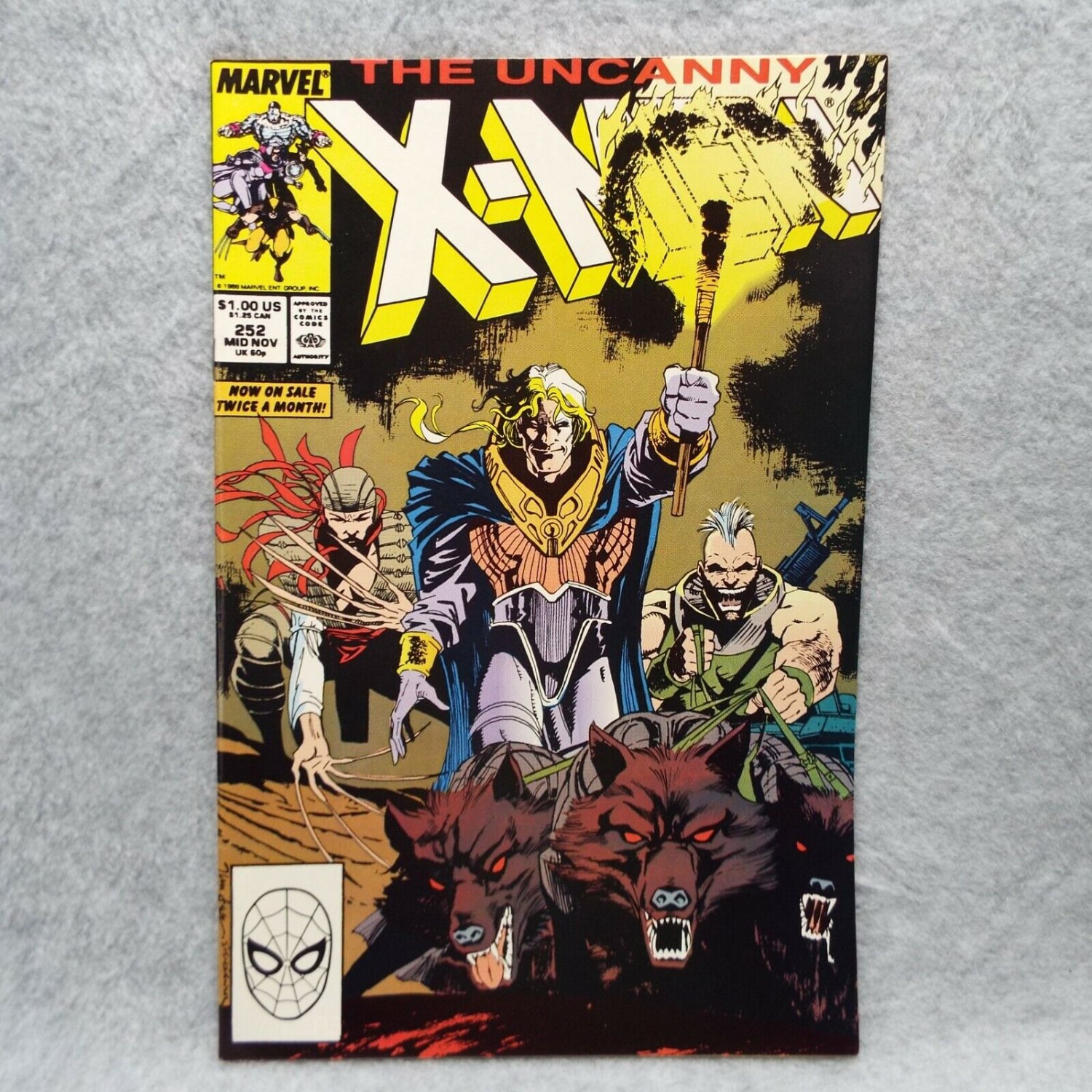Marvel Comics The Uncanny X-men 252 Nov 1989 Jubilee Lady Deathstrike Claremont