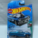 2020 Hot Wheels 1964 Chevy Impala Tooned 9/10 58/250 Blue Lowrider