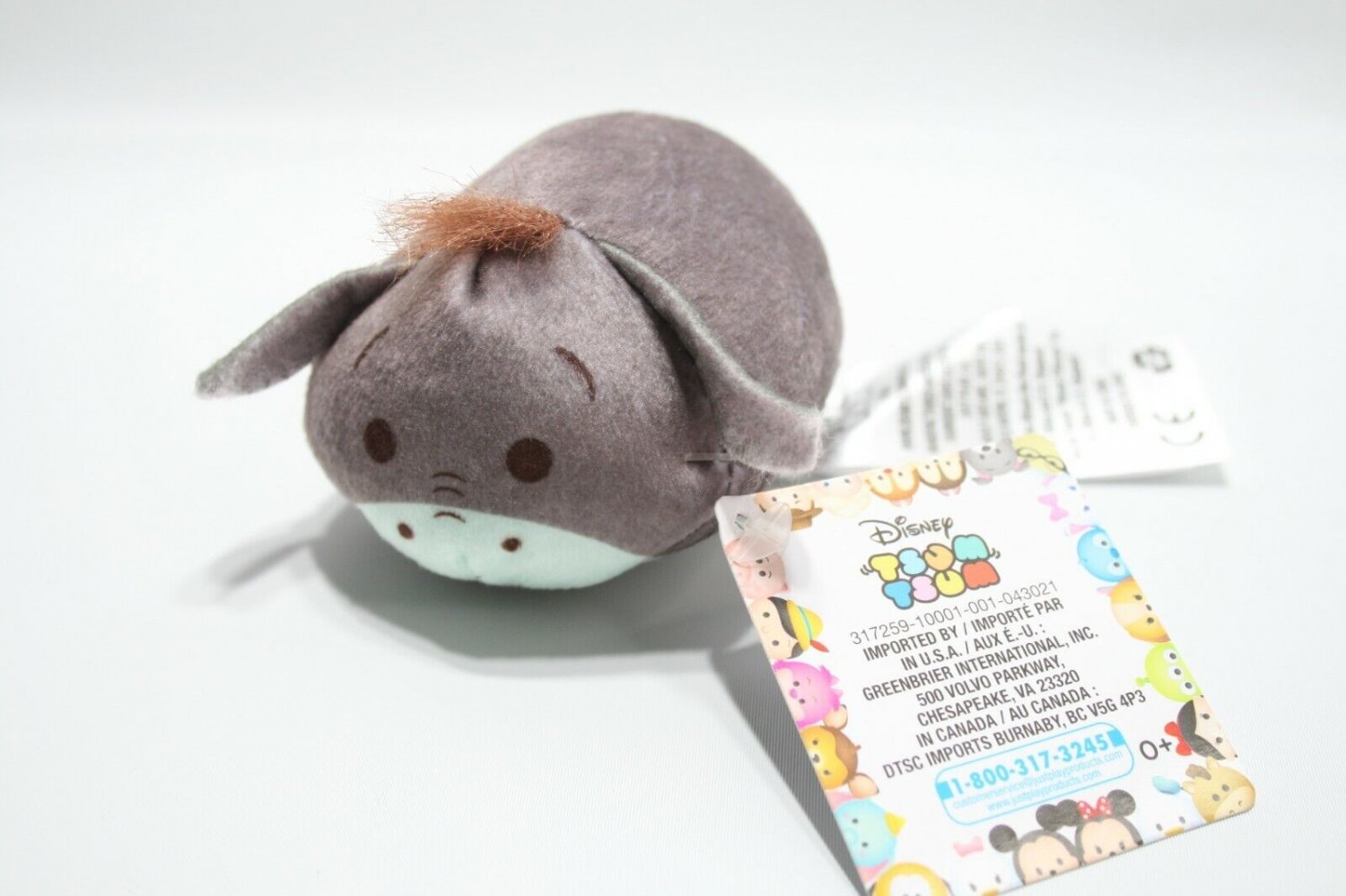 Disney Eeyore the Donkey Bear Tsum Tsum 3.5" Plush Plushie Stuffie Collectible