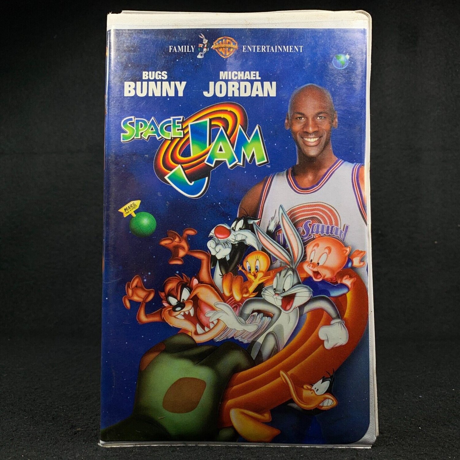 Space Jam VHS Clamshell Warner Brothers Michael Jordan Bugs Bunny