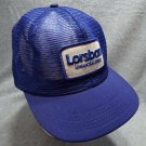 Lorsban Insecticides Vintage Hat Mesh Cap Patch Snapback Made in USA Blue