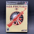 Sony Playstation 2 Red Faction II Case and Game Tested Working