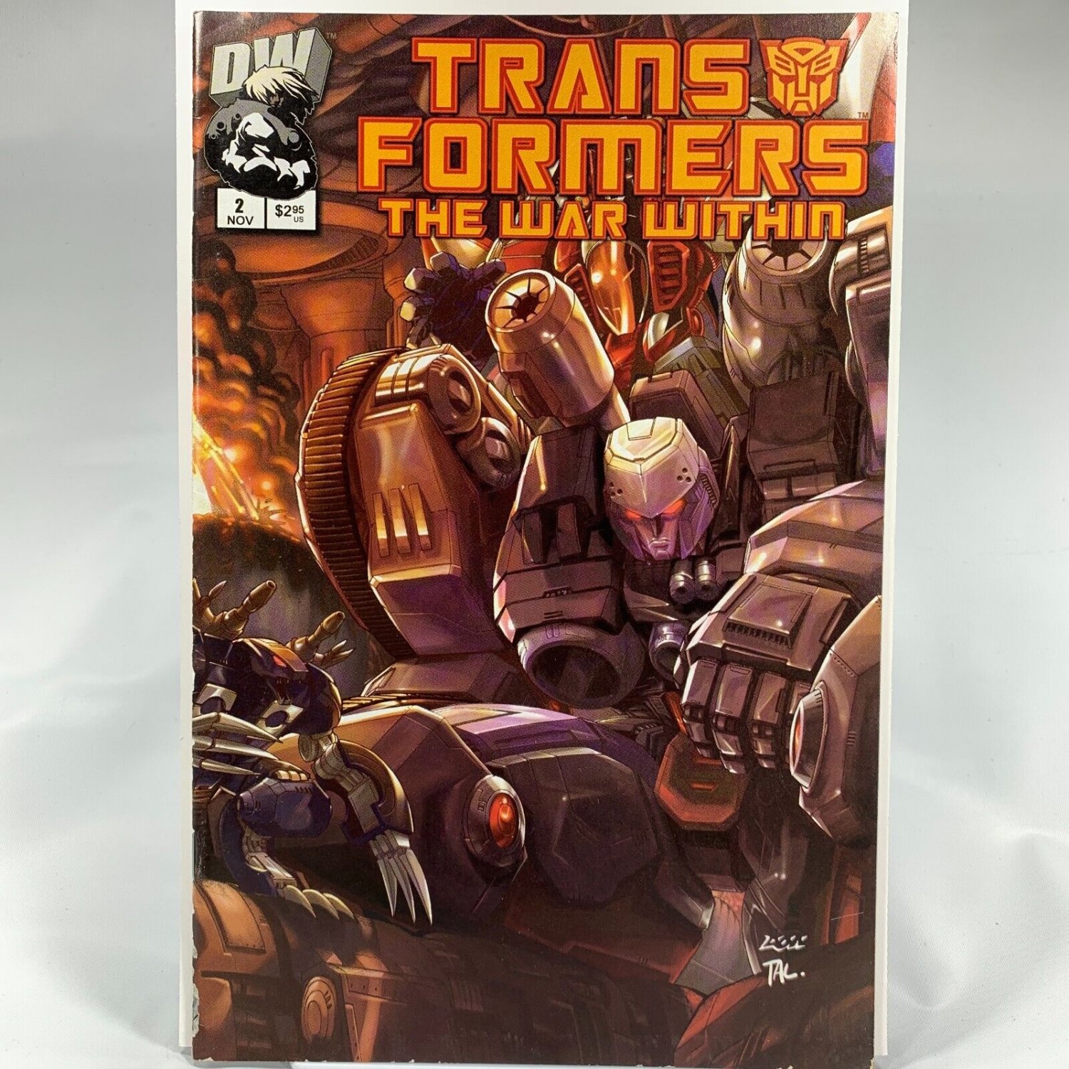 Transformers The War Within #2 DW Comic 2002 Dreamwave Productions