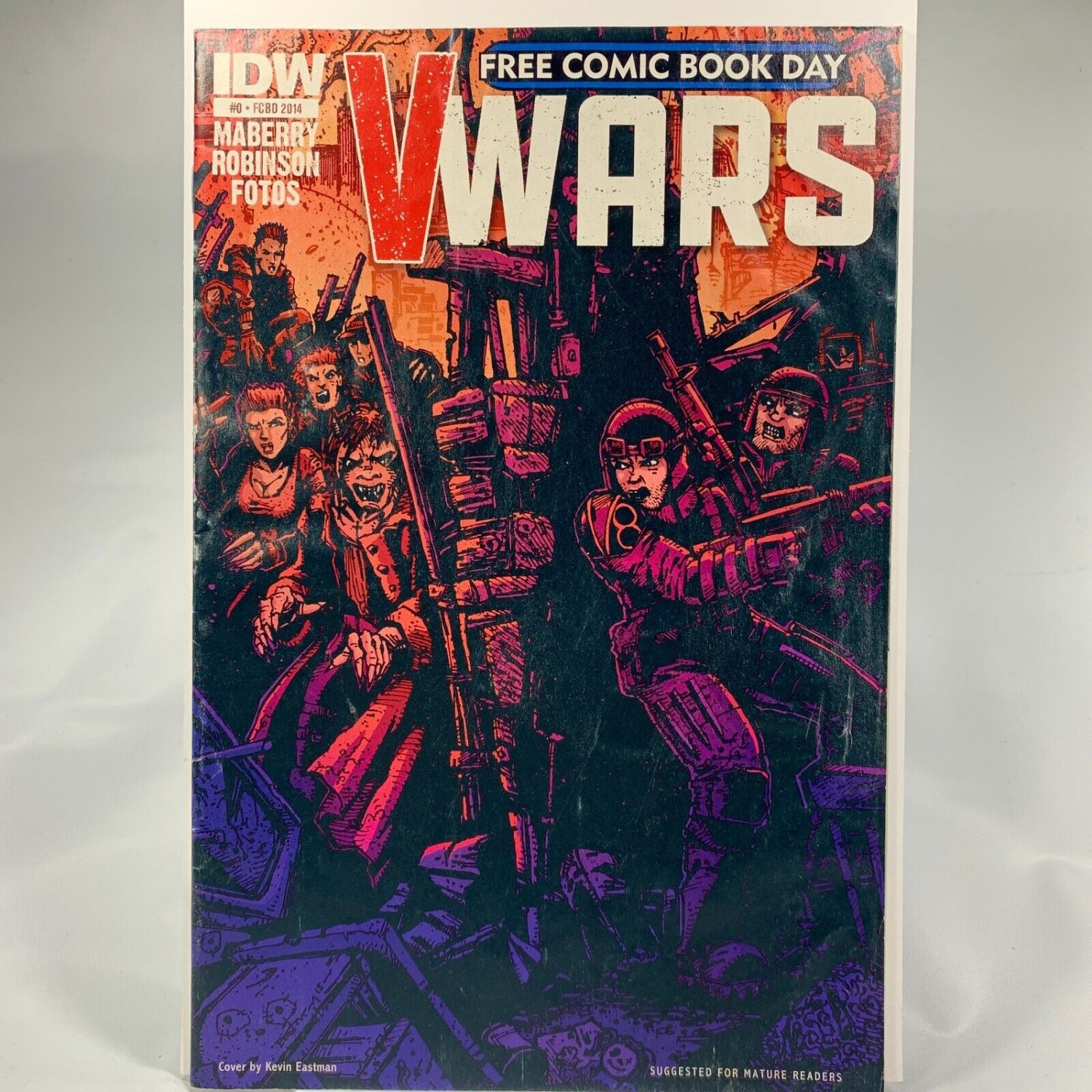 V Wars Free Comic Book Day Issue IDW May 2014 #0