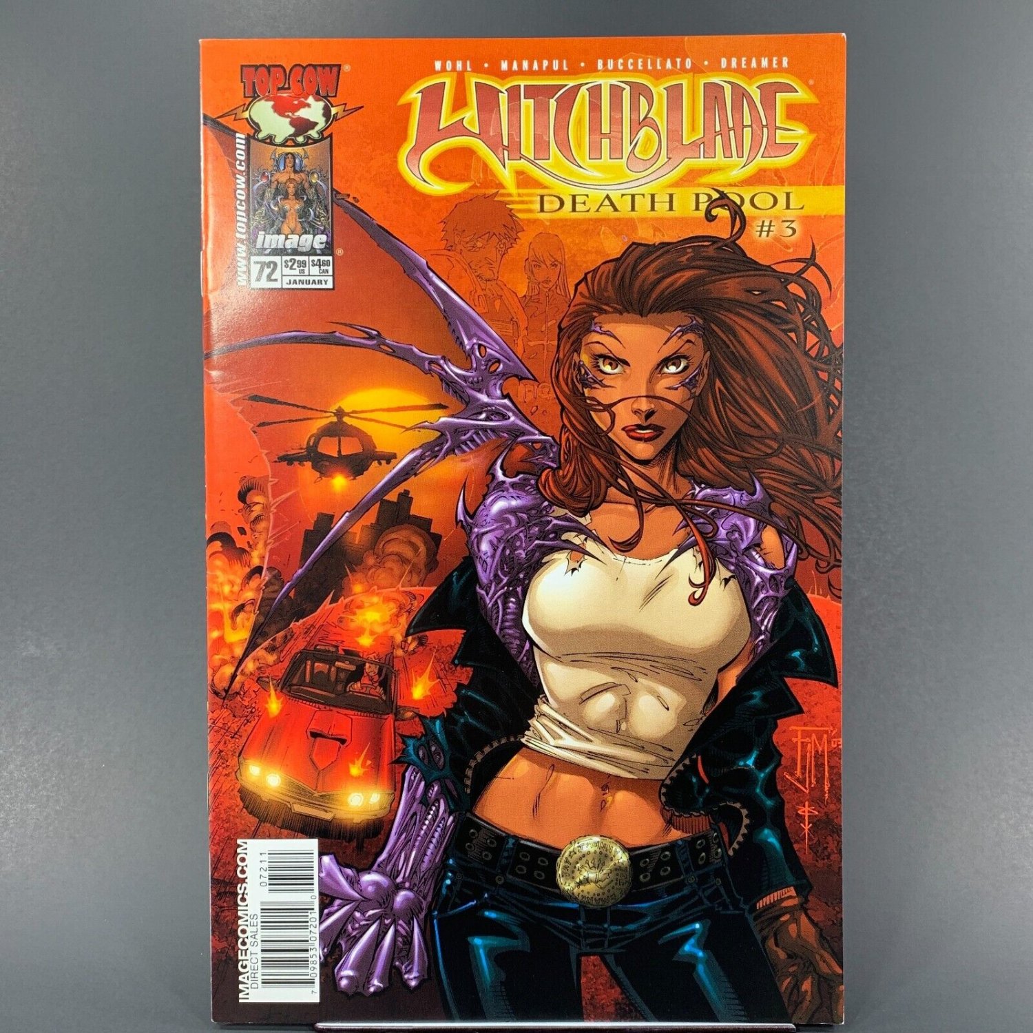 Witchblade #72 Death Pool Top Cow Image Comics January 2004