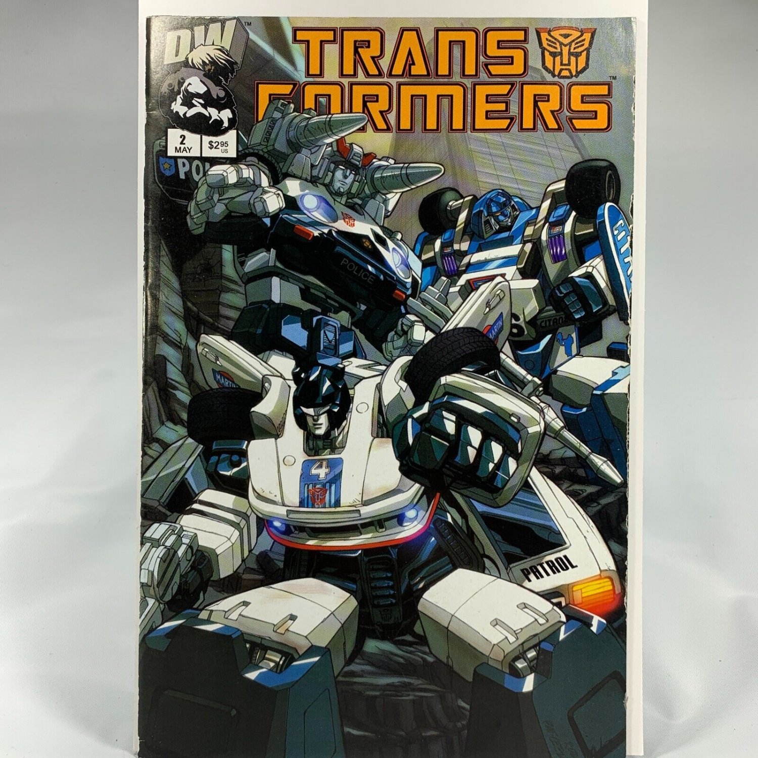 Transformers Generation One #2A Autobot Cover DW Comic 2002