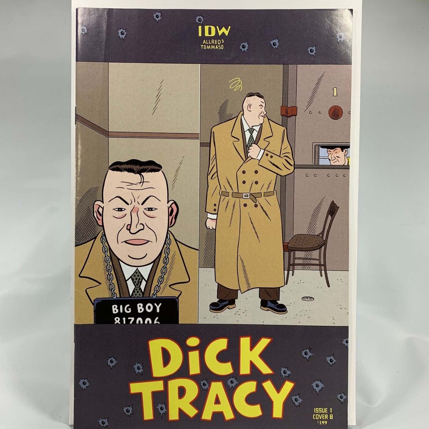 Dick Tracy Dead or Alive #1 IDW Cover B Rich Tommaso September 2018
