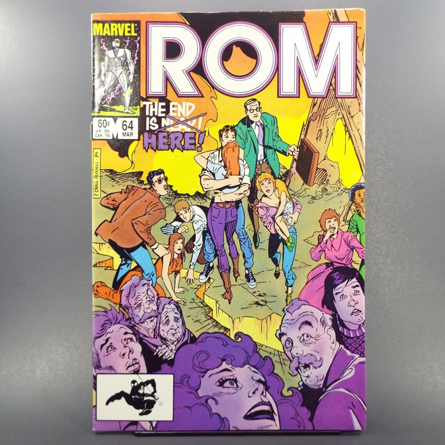 ROM Spaceknight 64 Marvel Comics March 1985 The End Is Here