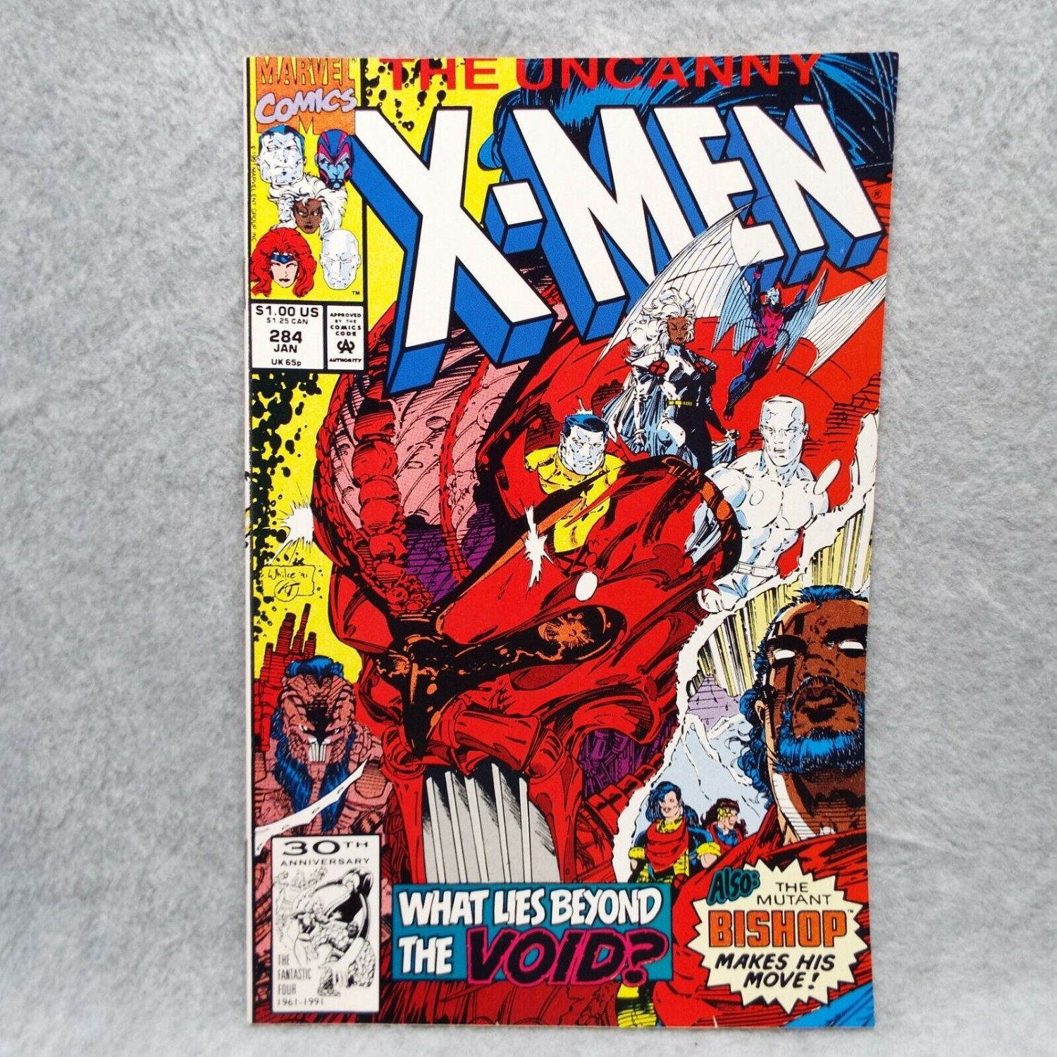Marvel Comics The Uncanny X-men 284 What Lies Beyond the Void January 1991